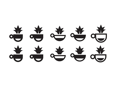 Coffee Shop Brand Exploration branding coffee design digital illustrator logo vector