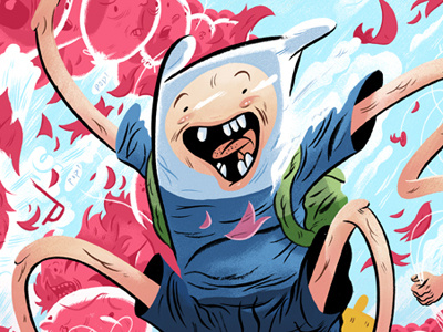 Adventure Time adventure time art balloon cartoon comics digital art drawing humor illustration