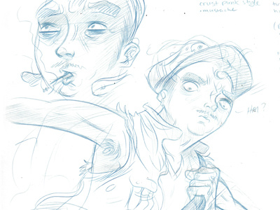 Warm-up Sketch Aug 28, 2012 boy character design concept art design guy illustration pencil skateboard sketch sketchbook