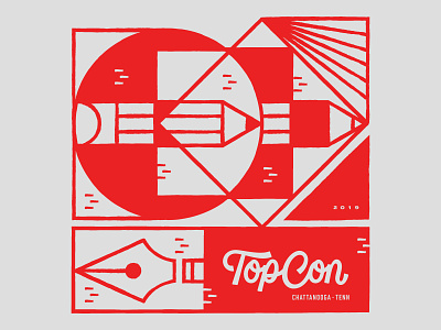 TopCon 2019 Design art design digital digital art drawing illustration illustrator line print vector
