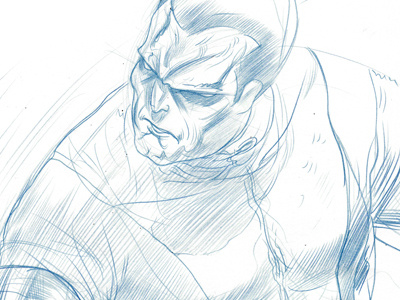 Colossus black and white blue pencil character design colossus comics drawing illustration sketch x men