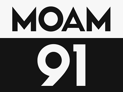 Moam91 creative fantasy geometric modern mono color sans serif typeface