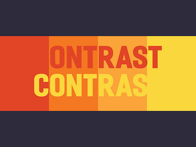 Contrast colourful creative fester heavy modern typeface typography