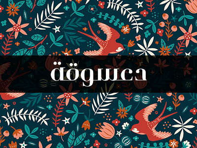 Dosouqa Branding beetle birds branding calm classic creative fashion flat logo pattern plants vintage