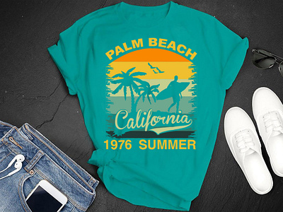 California T-shirt Design