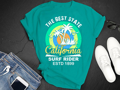 Best Selling California T-shirt Design