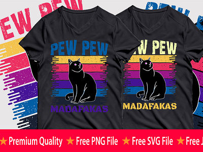 Pew Pew California T-shirt Design