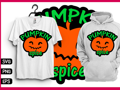 Halloween T-shirt Design | Pumpkin Spice | Halloween