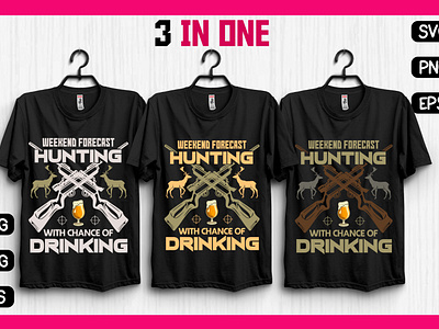 Hunting T-shirt Design