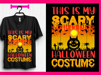 Creative Halloween T-shirt Design