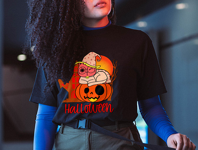 Halloween T-shirt Design design halloween halloween tshirt halloween tshirt design illustration merch by amazon pod tshirt design teesdesign tshirt design tshirt designer tshirtdesign