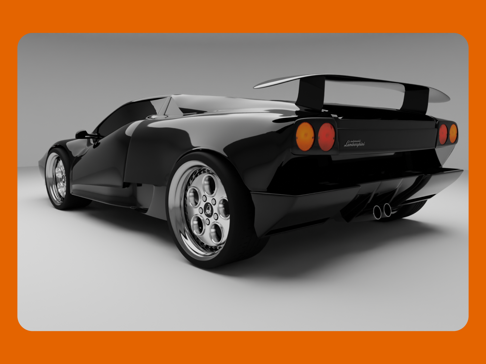 Lamborghini Diablo By Albert Kovtoun On Dribbble   Lamborghini 4x 