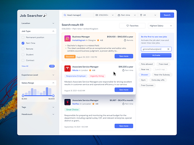 Job Search Platform - Figma UI kit