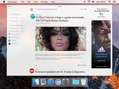 Newsapp macOS