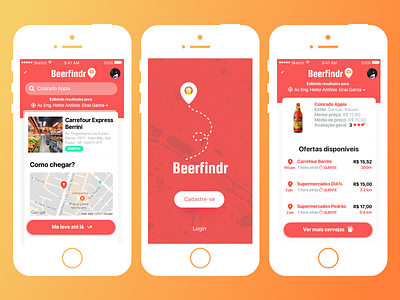 Beerfindr 🍻 beer beer app drink drinking app mobile app product search