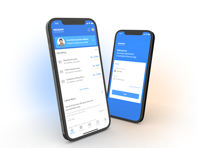 Insurance record  tracking app for users