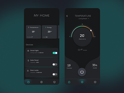 Home control ui