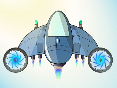 cute shooter 2d 2d design airplan flat design game icon illustrator logo logomotion shooter spaceship web design