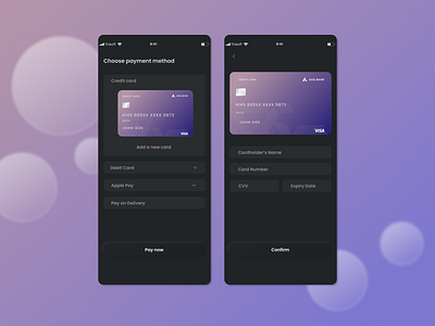 Daily UI 2: Credit Card Checkout Page