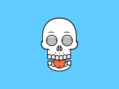 Skull illustration skull