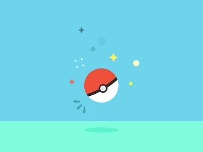 Pokeball flat pokeball pokemon