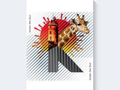 K Letter Poster branding design graphic design illustration illustrator manupilation photoshop poster typography