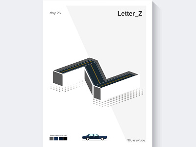 Letter Z 36 days 36 days of type branding design freelance graphic graphic design illustration illustrator lettermark manupilation photoshop poster poster design posterdesign vector