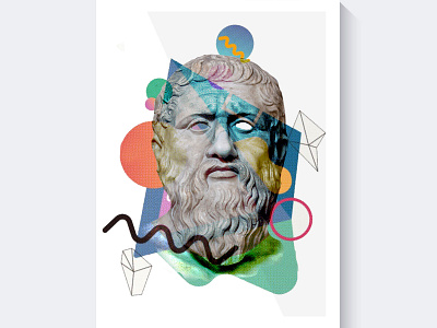 Platon branding design freelance futurism futuristic graphic graphic design illustration illustrator manupilation philosophy photoshop platon poster poster design posterdesign typography vector