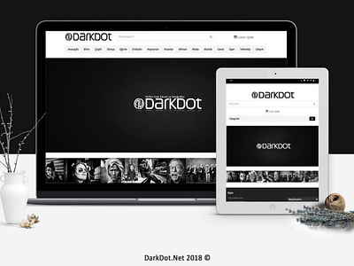 Darkdot.Net Branding Mockup