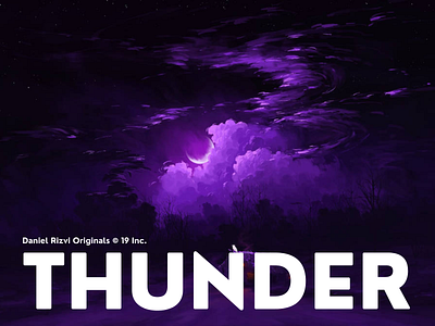 Thunder Art© Digital Art + Poetry