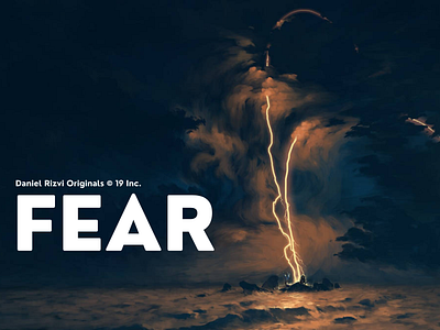 Fear Art© Digital Art + Poetry