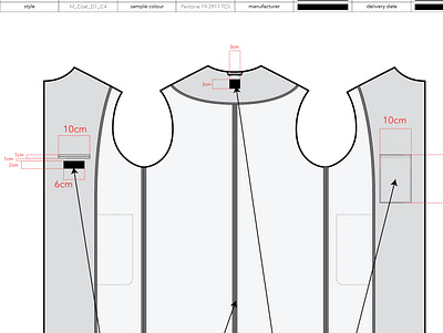 techpack extra design fashion fashion illustration illustration tech design tech pack