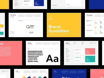 Thrive branding design designsystem visualdesignsystem