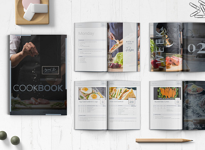 Cookbook book design book formatting cookbook corporate design cover design design typography