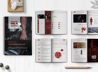 Fitness book book design book formatting corporate design cover design design fitness book workout