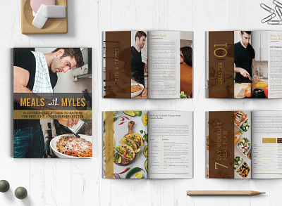 Meal Plan book design cookbook corporate design cover design graphic design recipe design