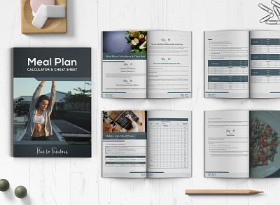 Meal Plan book design book formatting corporate design cover design design graphic design meal plan
