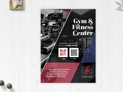 Fitness Flyer corporate design corporate pdf design fitness flyer graphic design