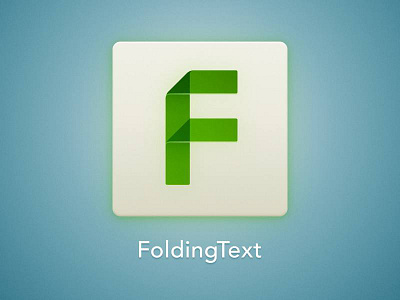 FoldingText Icon app apps foldingtext ios mac mac os