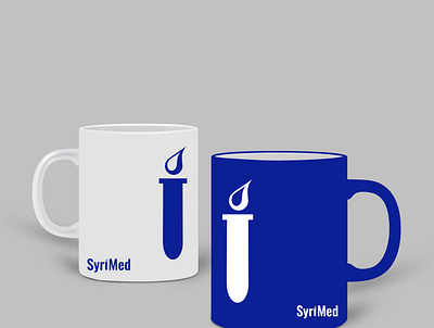 Brand Identity SyriMed Pharmaceuticals brand design brand identity branding branding identity design logo mug design mugs typography