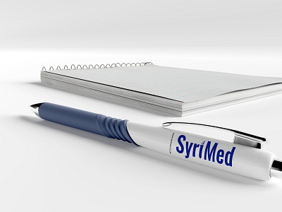 Brand Identity for SyriMed Pharmaceuticals brand design brand identity branding design logo stationery typography