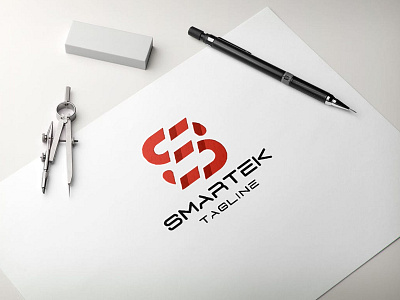 Smart Tech Letter S Logo