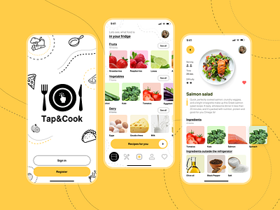 Fridge Ingredients & Recipes Mobile App