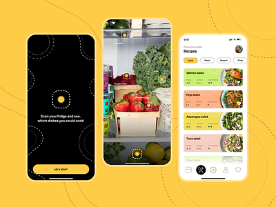 Fridge Ingredients & Recipes Mobile App