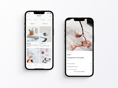 Homeware E–commerce App app application clean commerce design e commerce ecommerce app furniture home home page home ware ios minimalism mobile mobile app online shop product shopping ui ux
