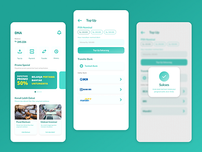 E-Wallet - Mobile App Design