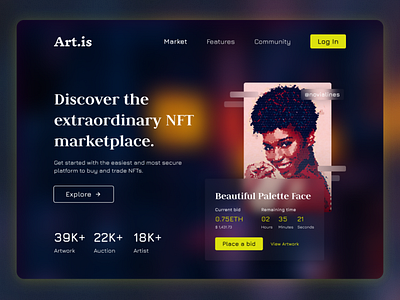 NFT Landing Page