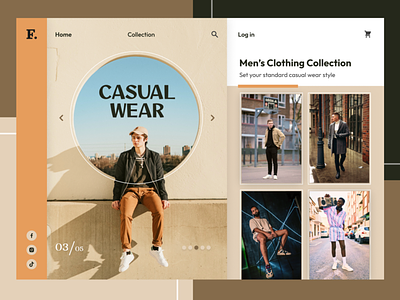 Casual Man's Wear - Website