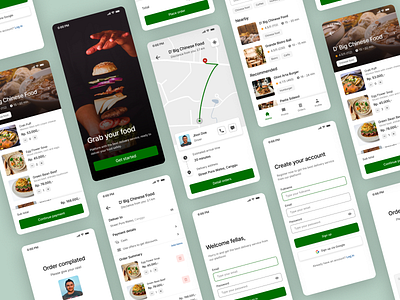 Food Delivery App (Concept) app design food food delivery mobile app design ui ui design