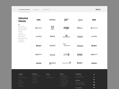 Monochrome interface corporate interface minimalistic monochrome ui ux web website
